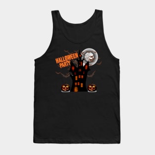 Horror Darkness Party Halloooweenn Tank Top